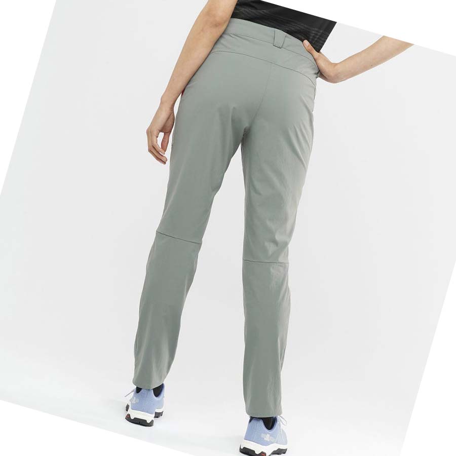 Pantalones Salomon OUTRACK Mujer Verde Oliva | MX 2384JPQ